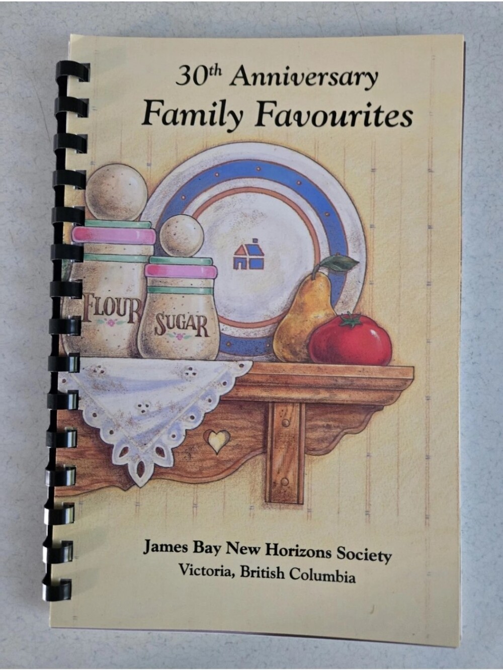 30th Anniversary James Bay New Horizons Cookbook Vintage